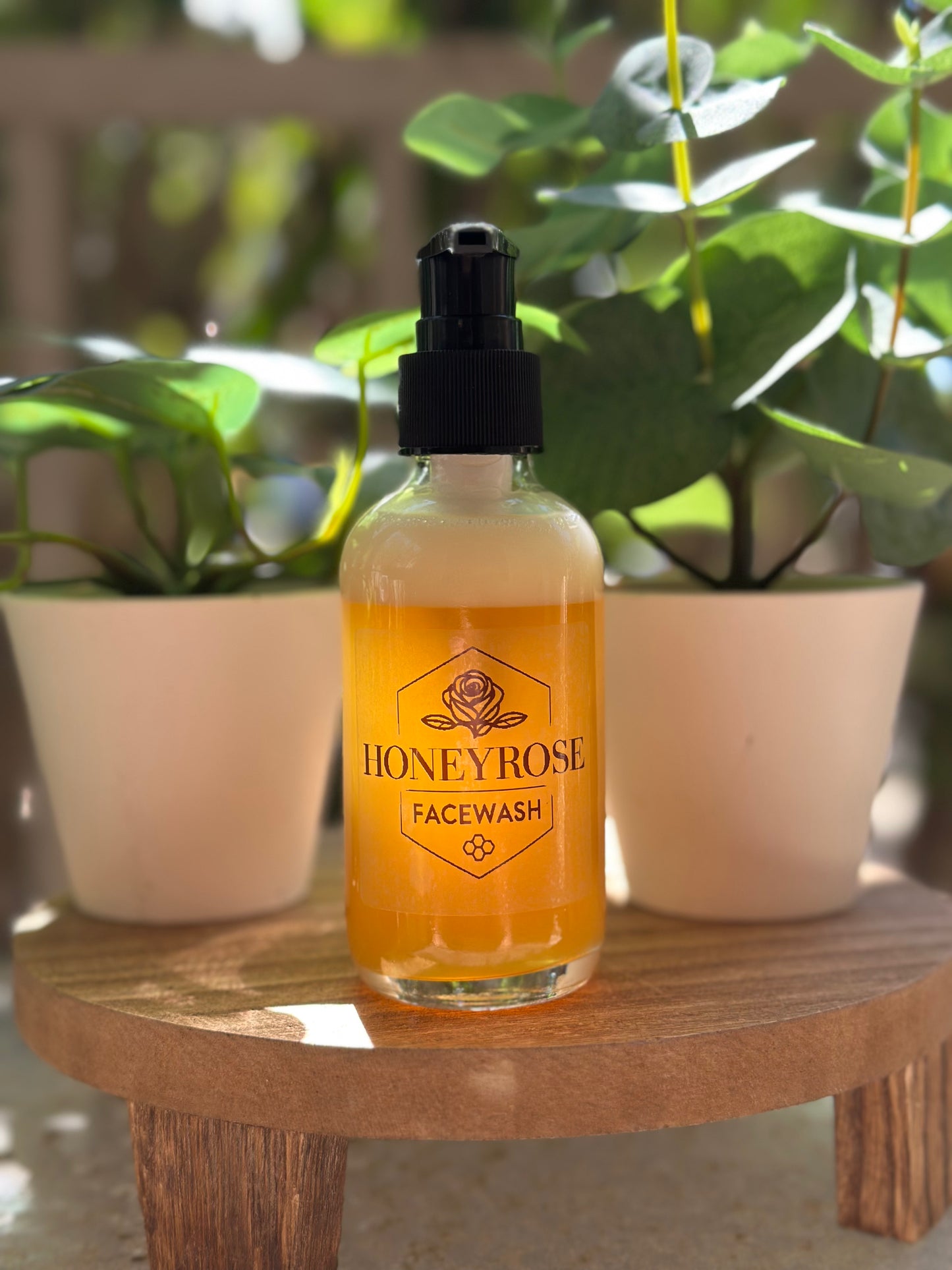 Honey rose face wash 8 oz (large)