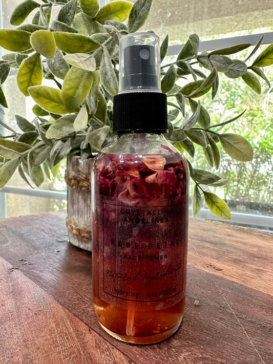 Rose petal Face Toner 4 oz