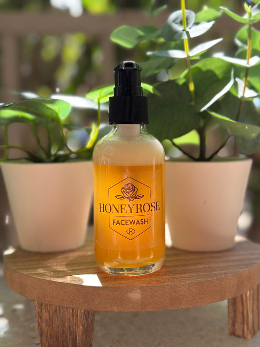 Honey Rose face wash 4 oz (small)
