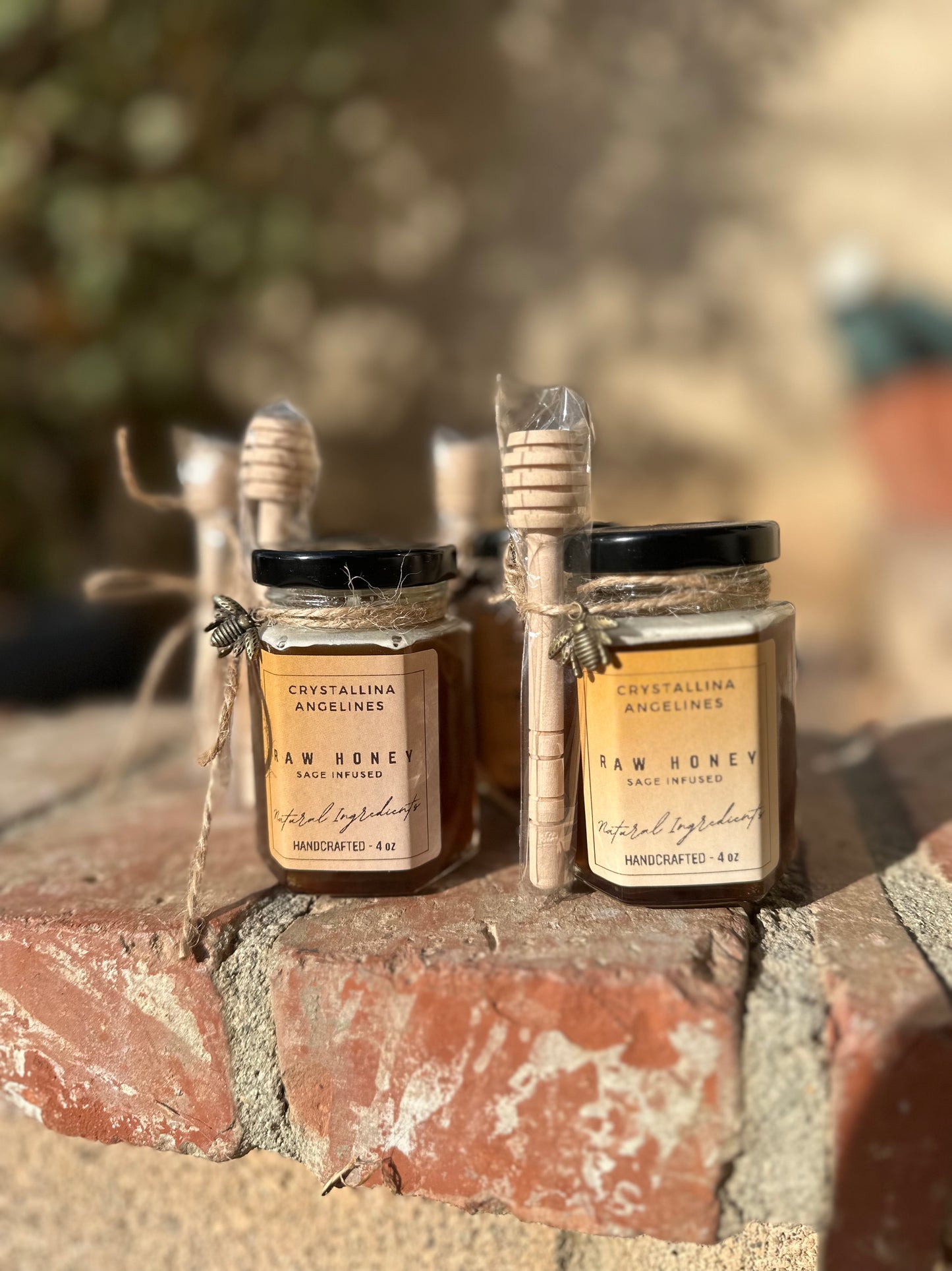 Sage infused honey