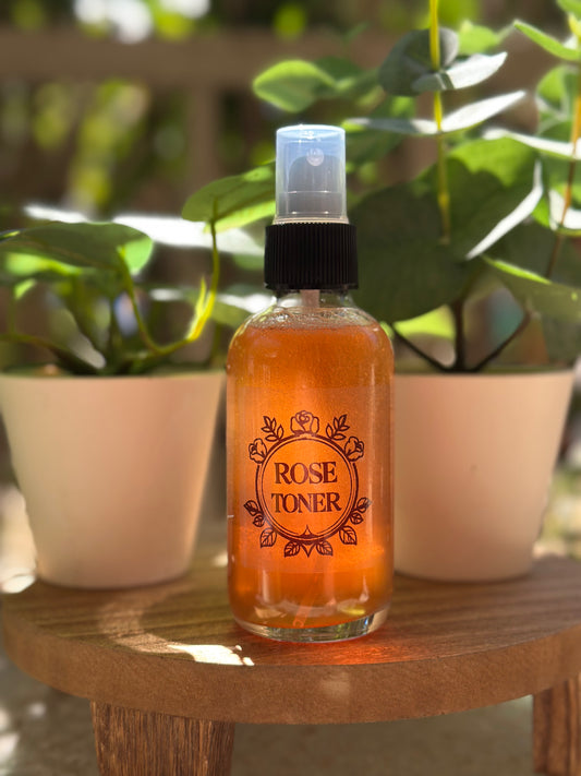 Rose petal Face Toner 4 oz